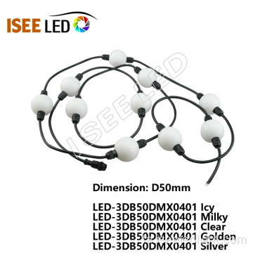 توپ LED 3D LED حرفه ای DMX برای روشنایی مرحله